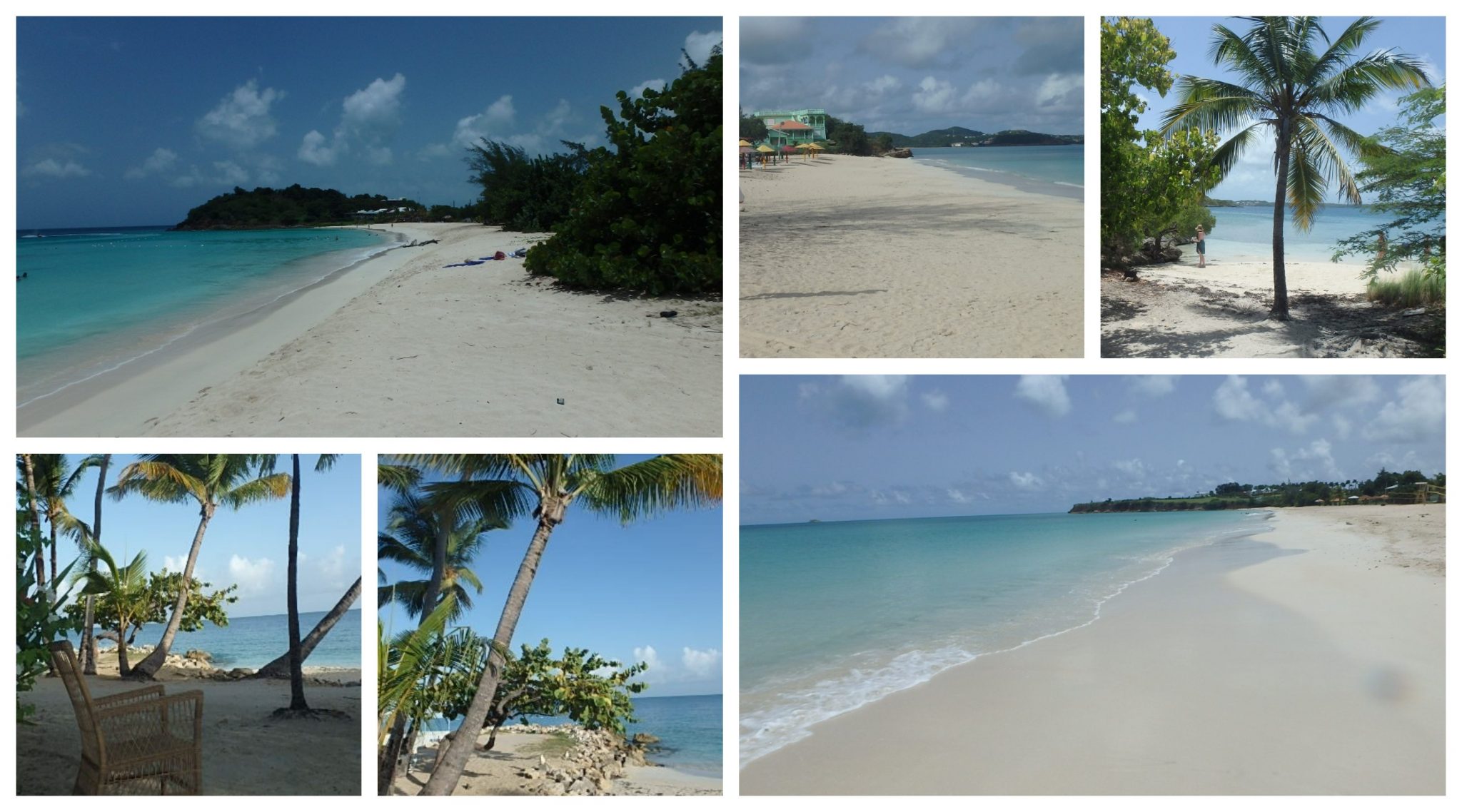 Antigua Village en isla playas varias Antigua Barbuda islands