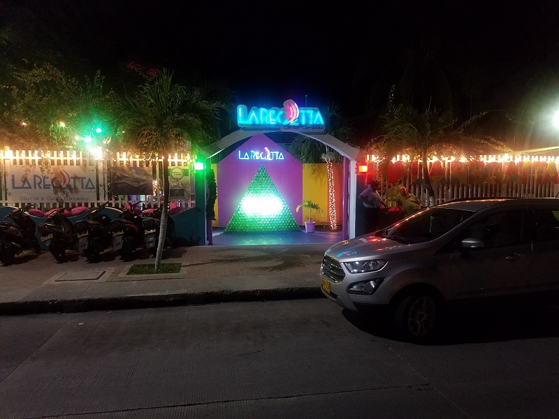 San Andres isla Colombia restaurante La Regatta